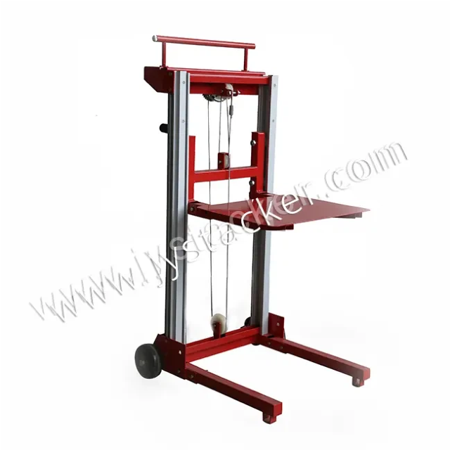 كيف يعمل مصعد الألمنيوم المحمول？